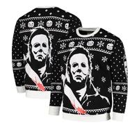 Michael Myers Vacanza Maglione Halloween Horror Film Inquietante Natale 54-109