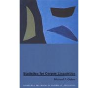 Michael Oakes Statistics for Corpus Linguistics (Tascabile)