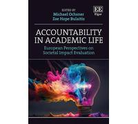Michael Ochsner Accountability in Academic Life (Copertina rigida)