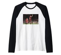 Michael Owen segna Gol Liverpool Mondiali di Calcio 1998 Maglia con Maniche Raglan