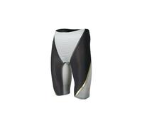 Michael phelps mens jammer matrix tech suit costume da bagno nero bianco