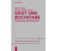 Michael Pietsch Geist und Buchstabe (Copertina rigida)