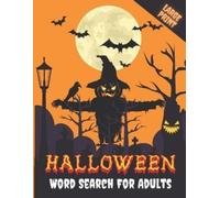 Michael Publishing Halloween Word Search For Adults (Tascabile)