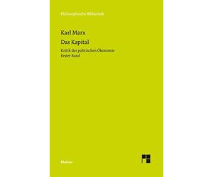 Michael Quante Das Kapital: Kritik der politischen Ökonomie. Erster (Tascabile)