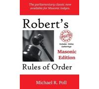 Michael R Poll Robert's Rules of Order (Tascabile)