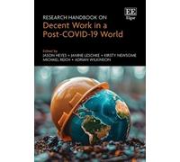 Michael Reich Research Handbook on Decent Work in a Post-COVI (Copertina rigida)