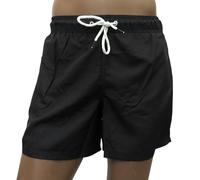 Michael Rich Costume Uomo Mare. Pantaloncino da Bagno ad Asciugatura Rapida. (IT, Testo, 3XL, Regular, Regular, Nero)