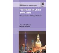 Michael Rochlitz Alexander Libm Federalism in China and Russ (Copertina rigida)
