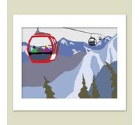Michael Schafbuch Maria Kernahan Gondola Matted Print (Tascabile)