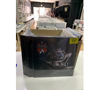 Michael Schenker LP Universale Limited Edition Red Transparent White Marble