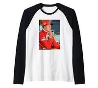 Michael Schumacher al Pilota automobilistico Silverstone GP Maglia con Maniche Raglan