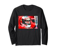 Michael Schumacher Racing Driver al Motor GP Silverstone Maglia a Manica