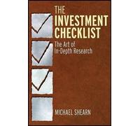 Michael Shearn The Investment Checklist spedizione gratuita spedizione veloce...