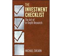 Michael Shearn The Investment Checklist (Tascabile)