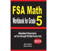 Michael Smith Reza Nazari FSA Math Workbook for Grade 5 (Tascabile)