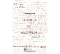 Michael Spivak Calculus On Manifolds (Copertina rigida)