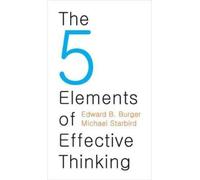 Michael Starbird Edward B. B The 5 Elements of Effective Thi (Copertina rigida)