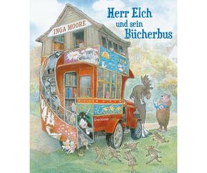 Michael Stehle Herr Elch und sein Bücherbus: »Inga Moore ers (Copertina rigida)
