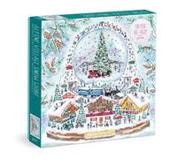 Michael Storrings Alpine Village Snowglobe 500 Piece Foil Puzzle