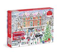 Michael Storrings Christmas in London 1000 Piece Puzzle by Galison