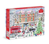 Michael Storrings Christmas in London 1000 Piece Puzzle by Galison