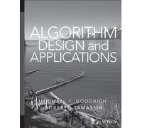 Michael T. Goodrich Roberto Tam Algorithm Design and Applica (Copertina rigida)