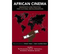 Michael T. Mart African Cinema: Manifesto and Practice for Cultural (Tascabile)