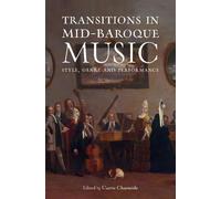 Michael Talbot Transitions in Mid-Baroque Music (Copertina rigida)