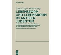 Michael Tilly Günter Lebensform und Lebensnorm im Antiken Ju (Copertina rigida)