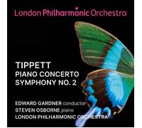 Michael Tippett Tippett: Piano Concerto/Symphony No. 2 (CD) (PRESALE 29/11/2024)
