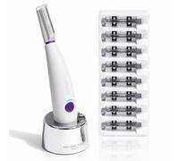 Michael Todd Beauty - Sonicsmooth - Rasoio Dermaplane per il viso da donna, tecnologia SONIC Dermaplaning, strumento 2 in 1 per esfoliazione del viso e sistema di rimozione dei peli di pesca - 8