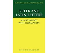 Michael Trapp Greek and Latin Letters (Tascabile)