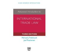 Michael Trebilcock Joe Advanced Introduction to Internationa (Copertina rigida)