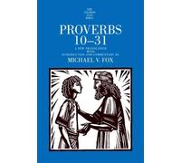 Michael V. Fox Proverbs 10-31 (Copertina rigida) Anchor Yale Bible Commentaries