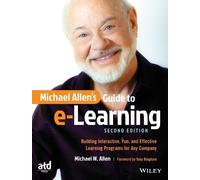 Michael W. Allen Michael Allen's Guide to e-Learning (Tascabile)