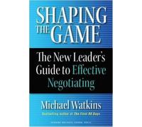 Michael Watkins Shaping the Game (Copertina rigida)