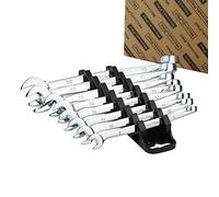 MichaelPro MP001015 - Set di 8 utensili per la combinazione, con impugnatura a spirale, brevettata, set di serraggio offset a 15 gradi ad apertura aperta, set di piegatura metrica per meccanica