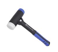 MichaelPro MP004026 - Martello morbido doppio fronte di gomma da 13,6'', resistente alle intemperie, impugnatura ben bilanciata, testa resistente agli urti e alle scintille