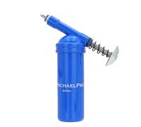 MichaelPro MP013010 - Mini ingrassatore da 100 cc, ugello di precisione, funzionamento con una sola mano, 4000 PSI | per biciclette, accessori