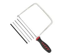 MichaelPro Sega a traforo da 15,2 cm di profondità, telaio per traforo viene fornito con lame di ricambio, strumento per la lavorazione del legno manuale | MP018006