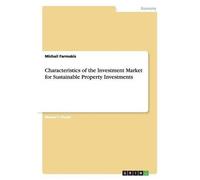 Michail Farmaki Characteristics of the Investment Market for Sustain (Tascabile)