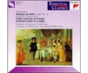 Michail Vaiman Telemann: Musique de Table; Concerto for 4 Violins in G Majo (CD)