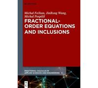 Michal Fečkan JinRong Wang Mic Fractional-Order Equations an (Copertina rigida)