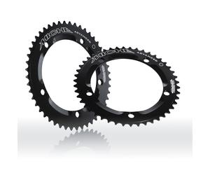 MICHE CGPALB4455B00, Ingranaggio Pista Advanced 55D, BCD 144MM 1/8, Nero