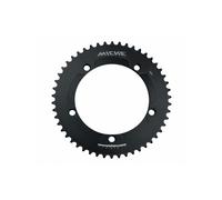 Miche Corona Advanced Pista 52T BCD 144mm Single Speed Nero