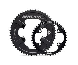 MICHE CORONA UTG R12 4 FORI 12 VELOCITA' BCD110MM 40 DENTI NERO INTERNA