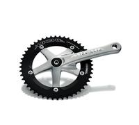 Miche Guarnitura Scatto Fisso 48d primato Advanced Pista 165mm Silver (Guarnitur