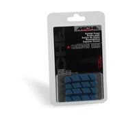 Miche Inserti per pastiglie freno ruota in carbonio, blu, Campagnolo (2 paia)