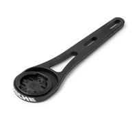 MICHE Staffa di Montaggio in Lega per Computer da Bicicletta, Compatibile con Garmin/Wahoo, Colore: Nero