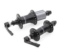 Miche Unisex's Primato Syntesi Mozzo posteriore 32H Shimano Black Road